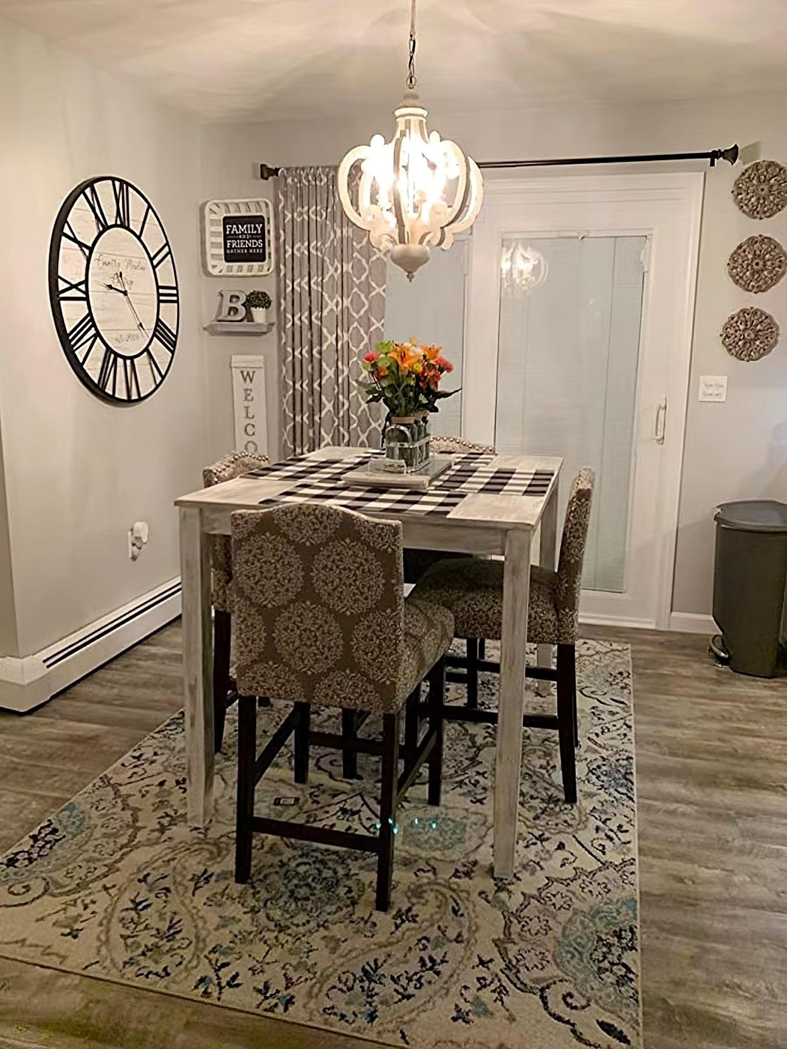 Antique White Style Chandelier - Lamp Outdoor