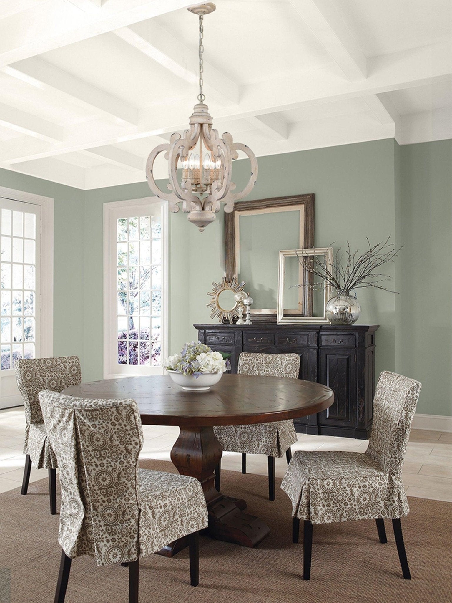 Antique White Style Chandelier - Lamp Outdoor
