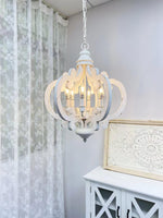 Antique White Style Chandelier - Lamp Outdoor