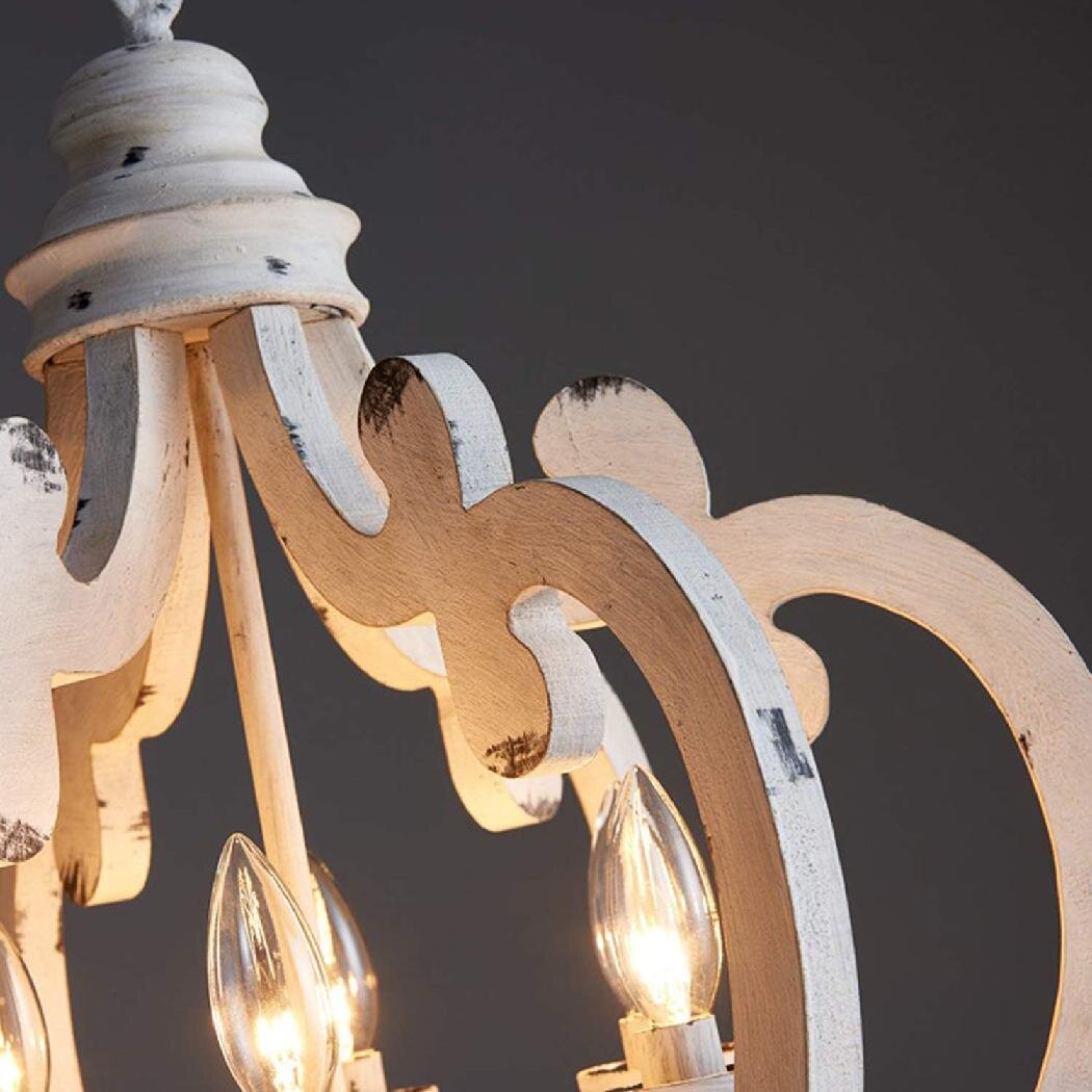 Antique White Style Chandelier - Lamp Outdoor