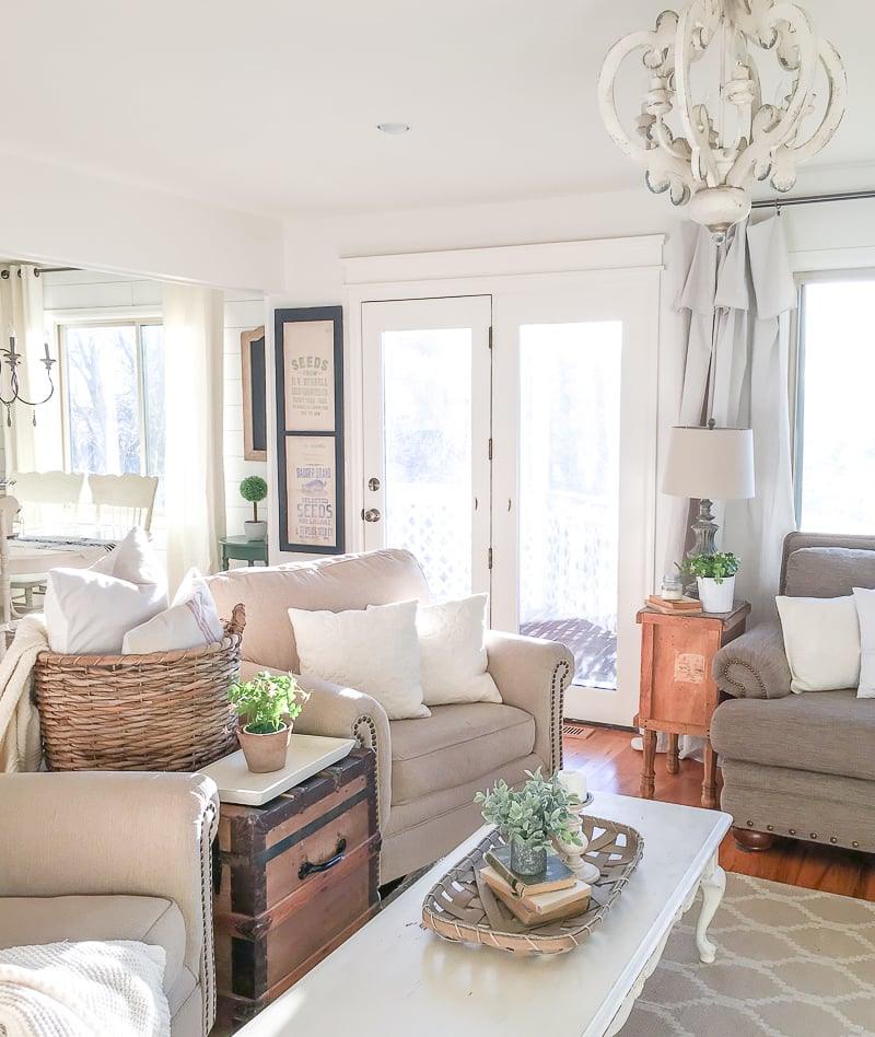 Antique White Style Chandelier - Lamp Outdoor
