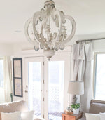 Antique White Style Chandelier - Lamp Outdoor