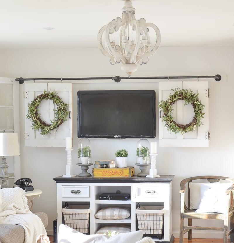 Antique White Style Chandelier - Lamp Outdoor