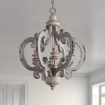Antique White Style Chandelier - Lamp Outdoor