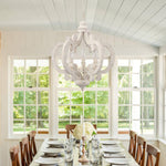 Antique White Style Chandelier - Lamp Outdoor