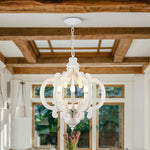 Antique White Style Chandelier - Lamp Outdoor