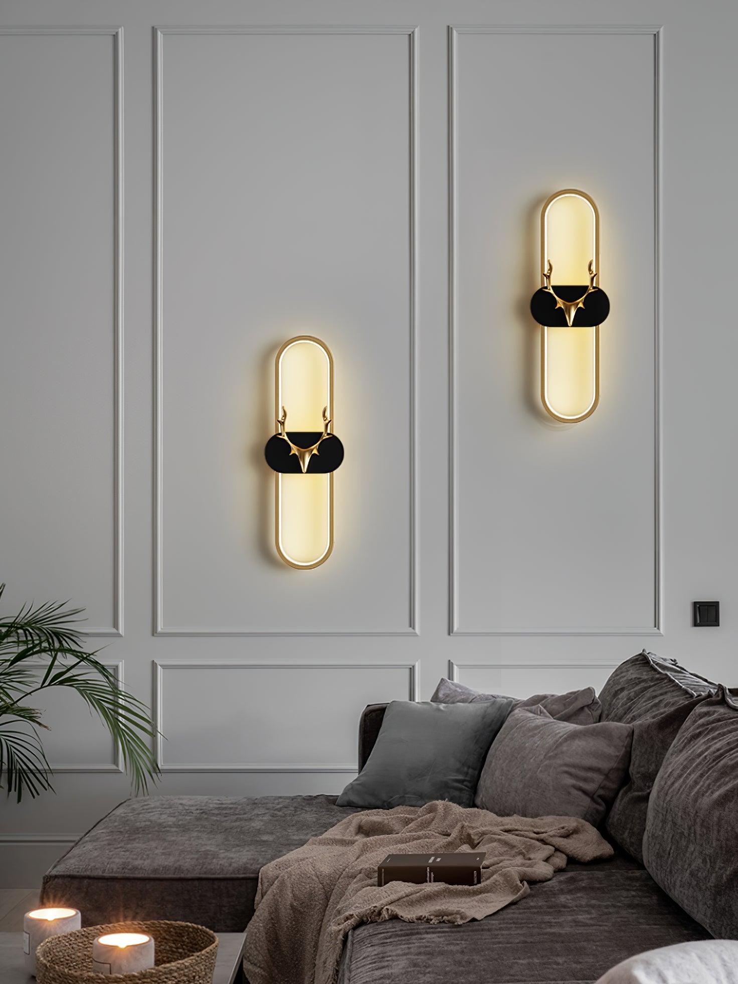Antlers Halo Wall Lamp - Lamp Outdoor