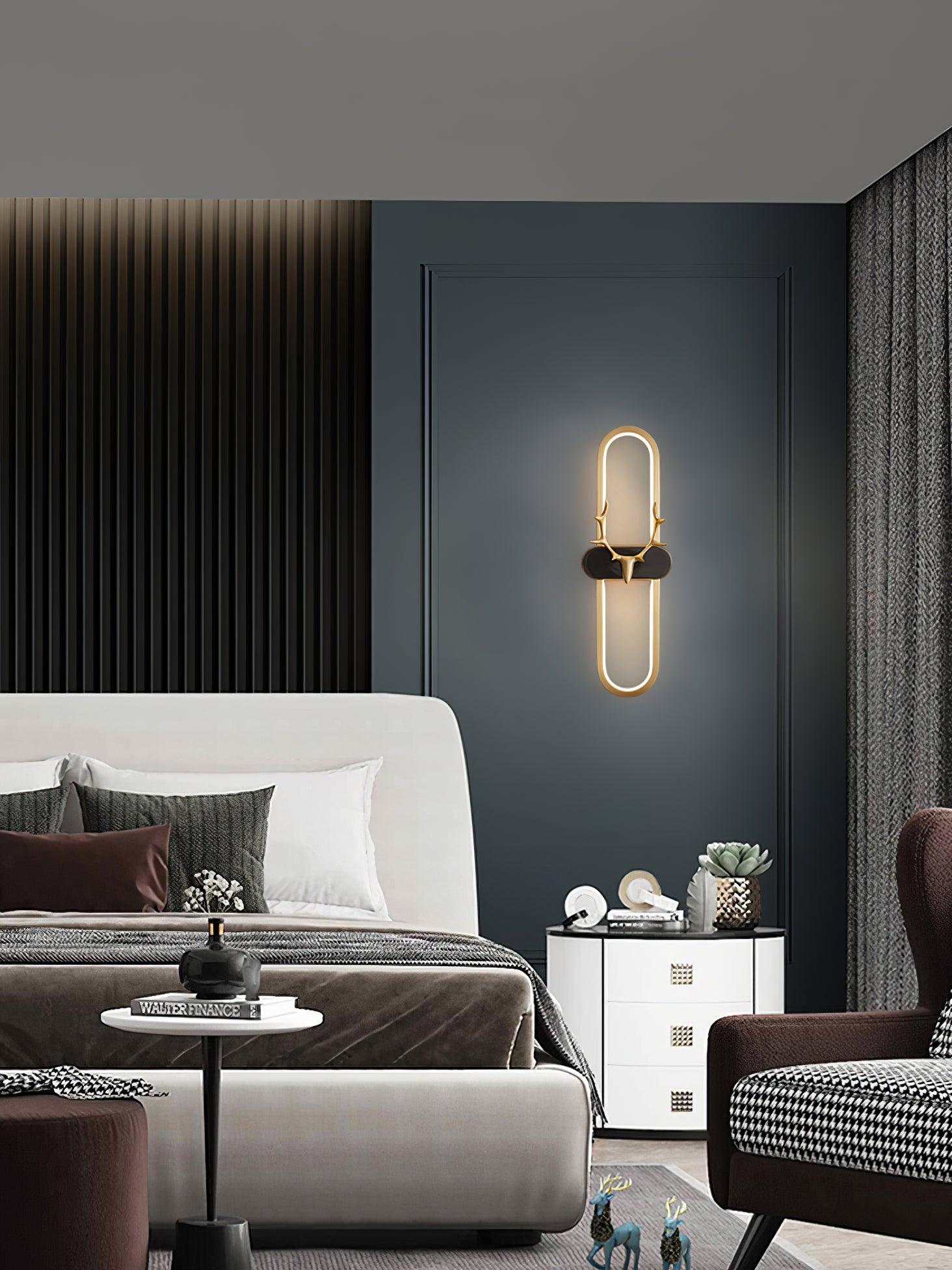 Antlers Halo Wall Lamp - Lamp Outdoor