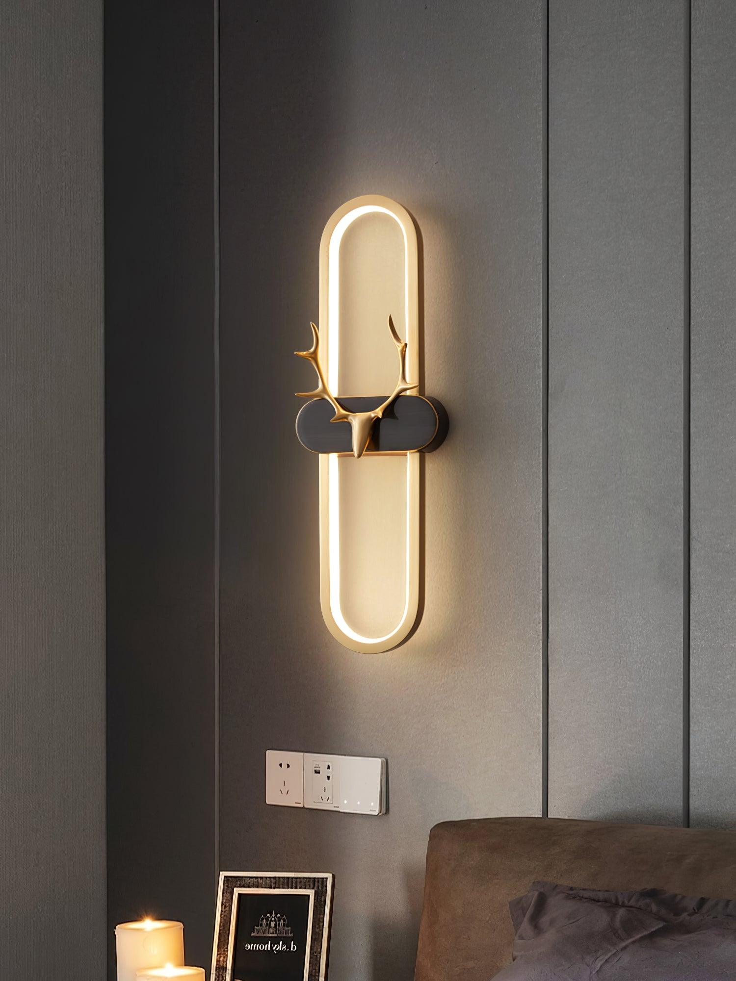 Antlers Halo Wall Lamp - Lamp Outdoor
