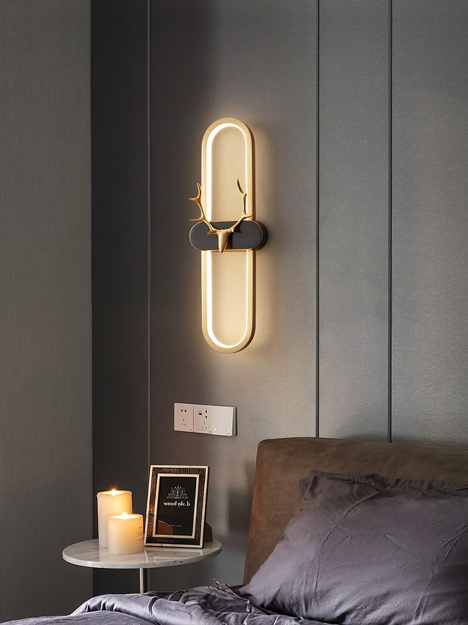 Antlers Halo Wall Lamp - Lamp Outdoor