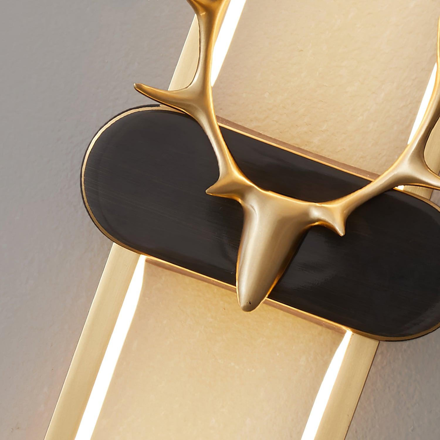 Antlers Halo Wall Lamp - Lamp Outdoor