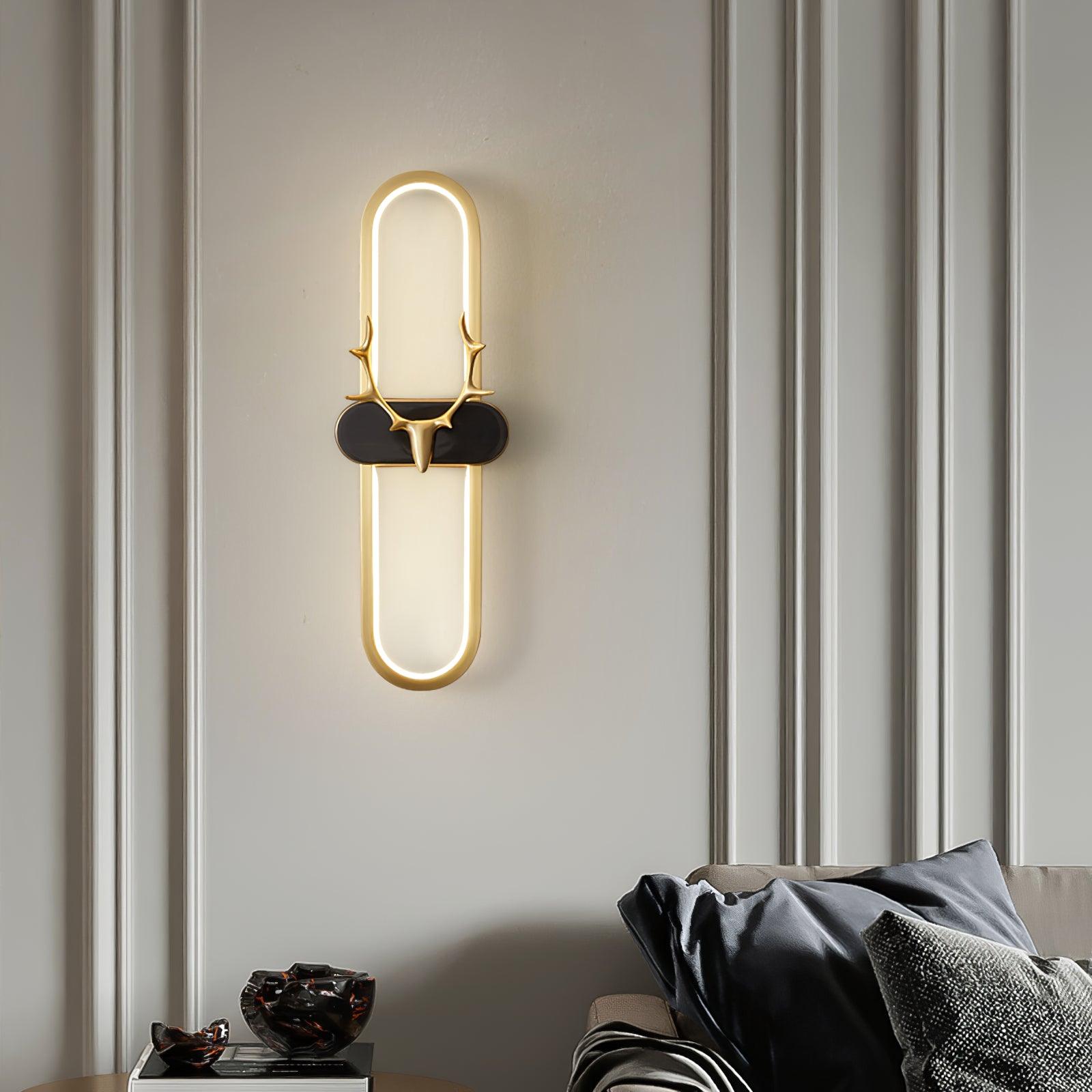 Antlers Halo Wall Lamp - Lamp Outdoor