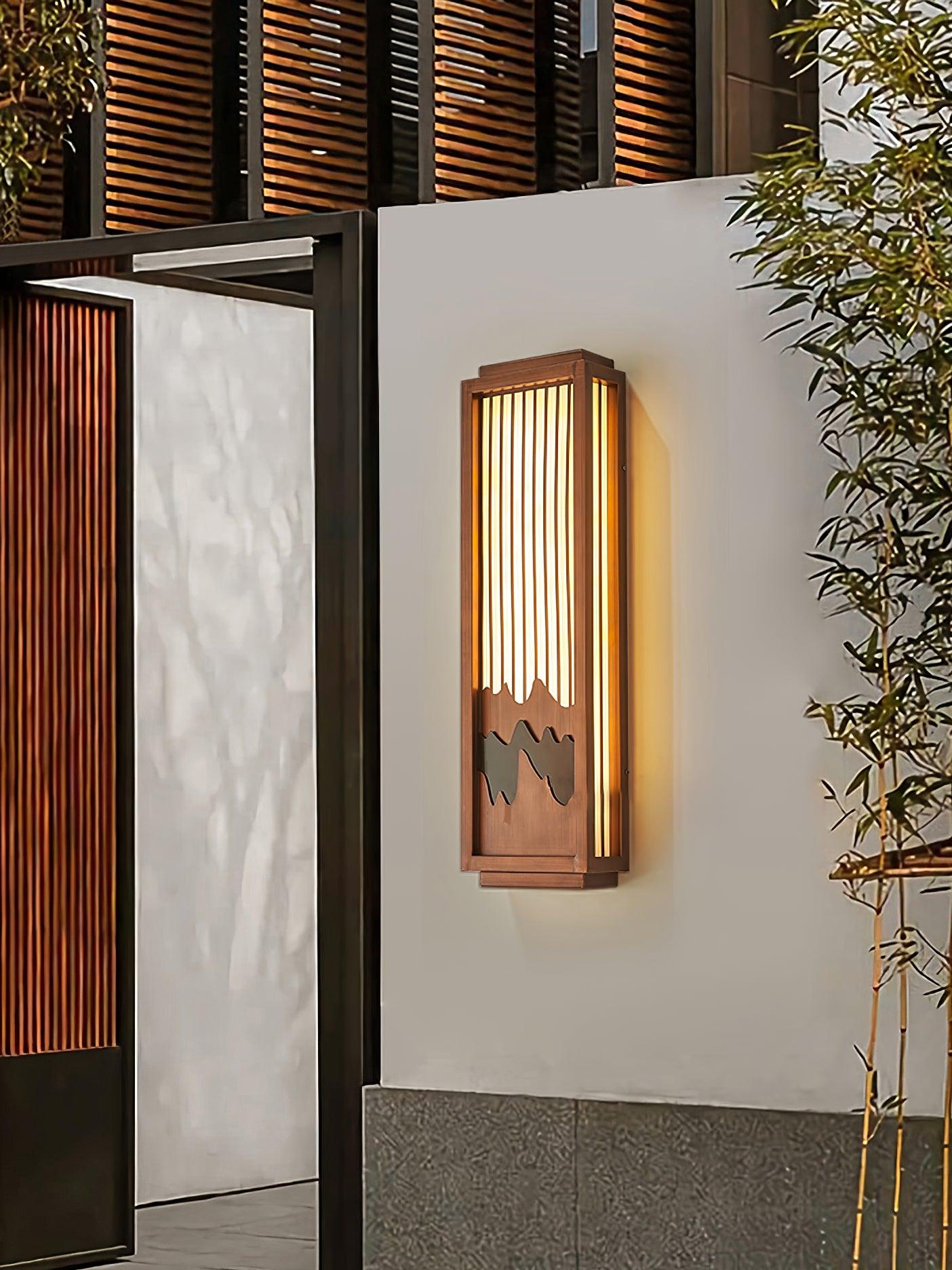 Maya Vintage Metal Wall Light - Lamp Outdoor