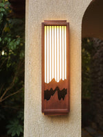 Maya Vintage Metal Wall Light - Lamp Outdoor