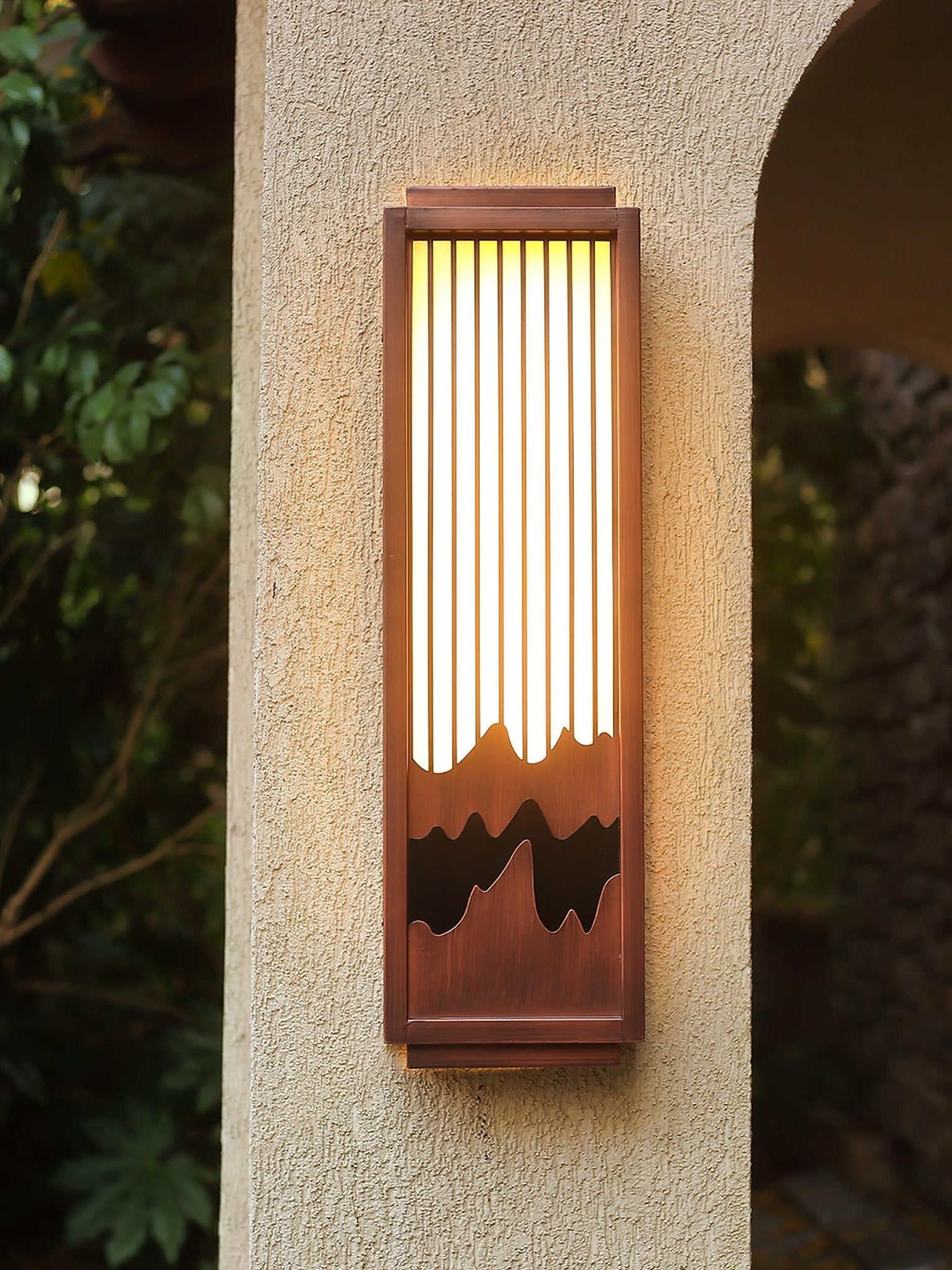 Maya Vintage Metal Wall Light - Lamp Outdoor