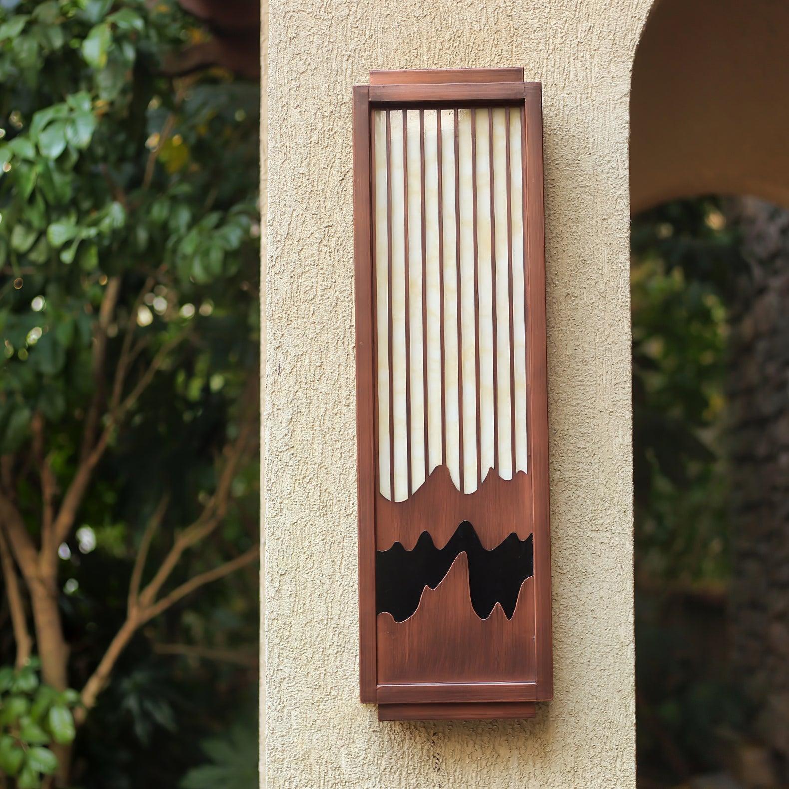 Maya Vintage Metal Wall Light - Lamp Outdoor