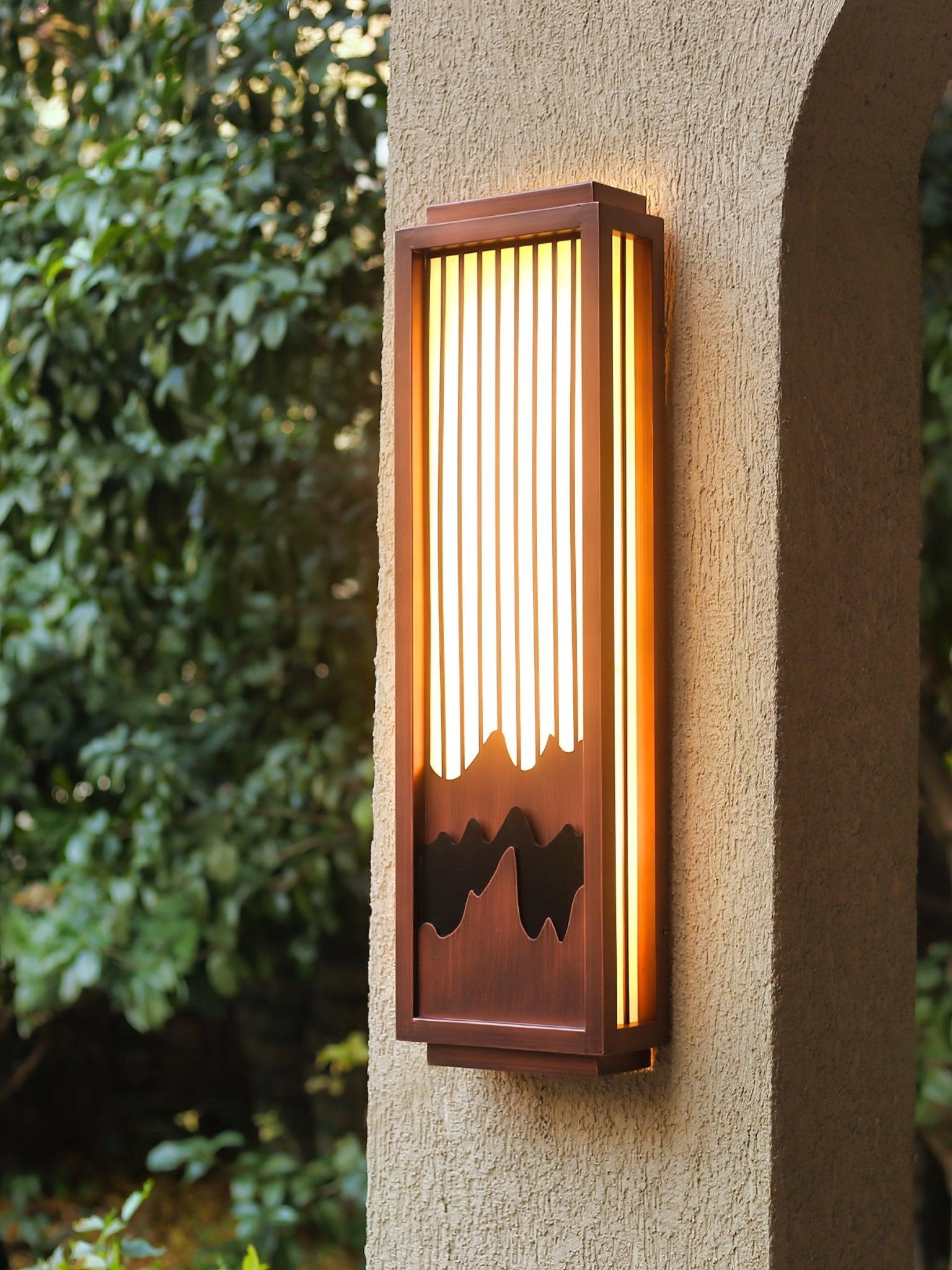 Maya Vintage Metal Wall Light - Lamp Outdoor