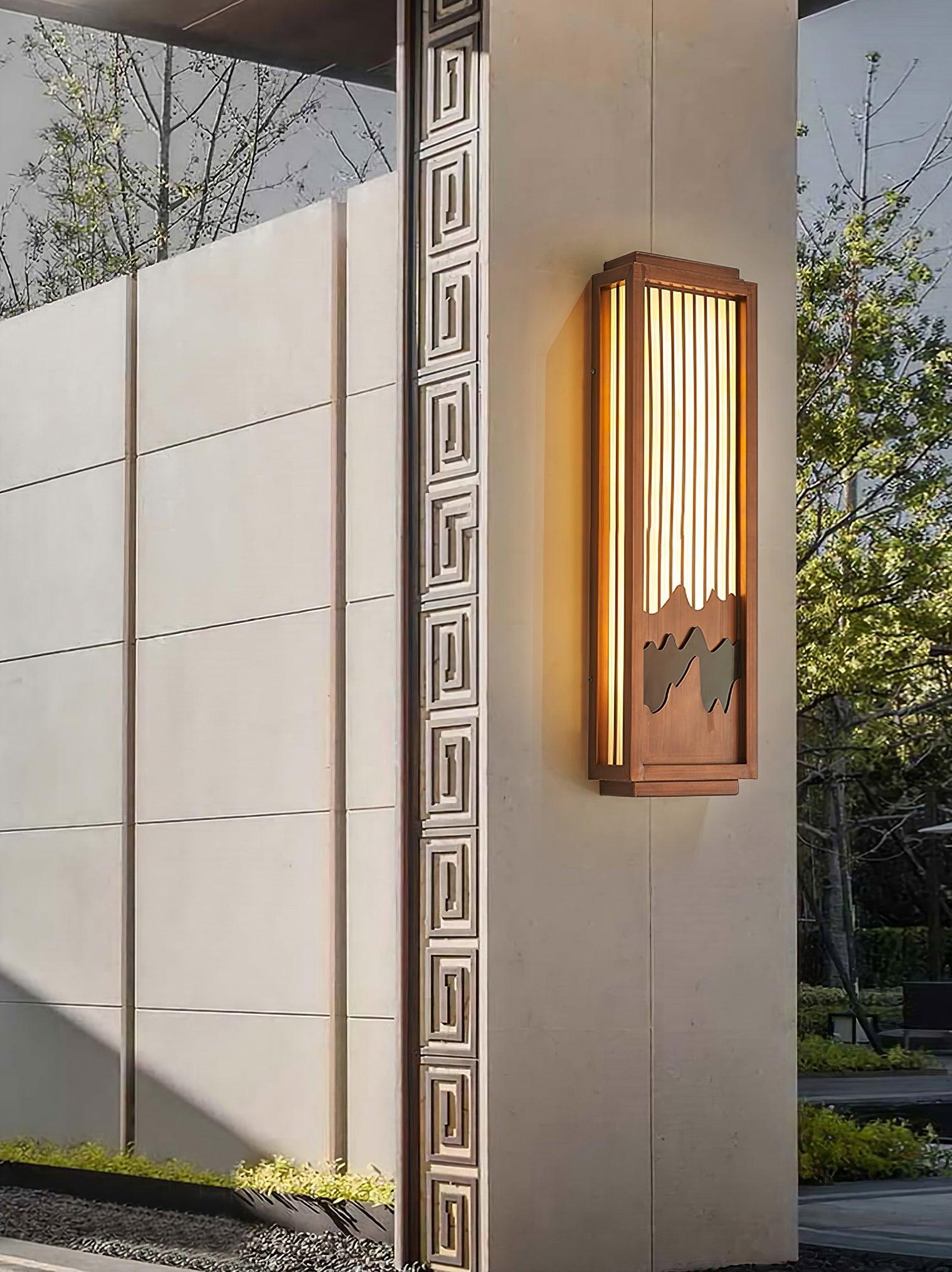 Maya Vintage Metal Wall Light - Lamp Outdoor