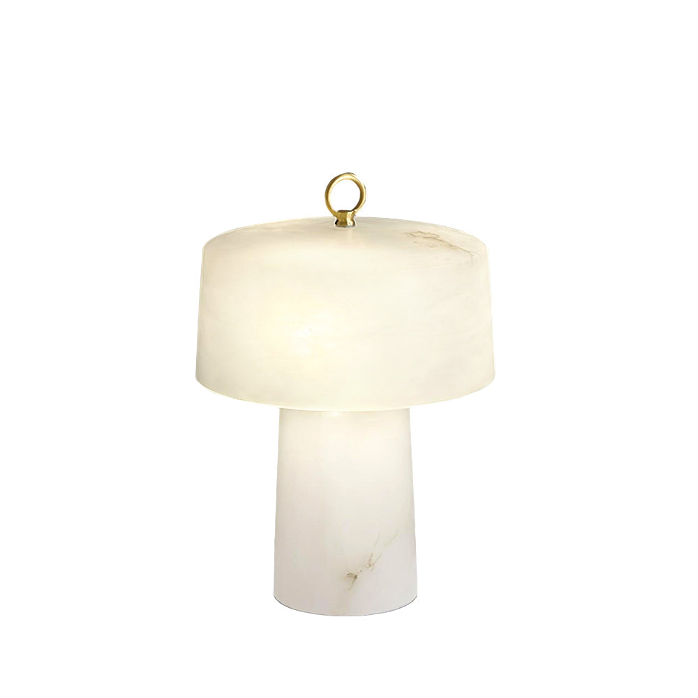 Aogashima Minimalist Alabaster Table Light