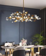 Ulfuvye Postmodern Luxury Branch Brass Crystal Chandelier - Lamp Outdoor