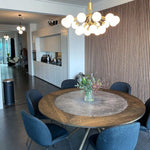 Glass Sphere Cluster Chandelier - Lamp Outdoor