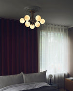 Glass Sphere Cluster Chandelier - Lamp Outdoor