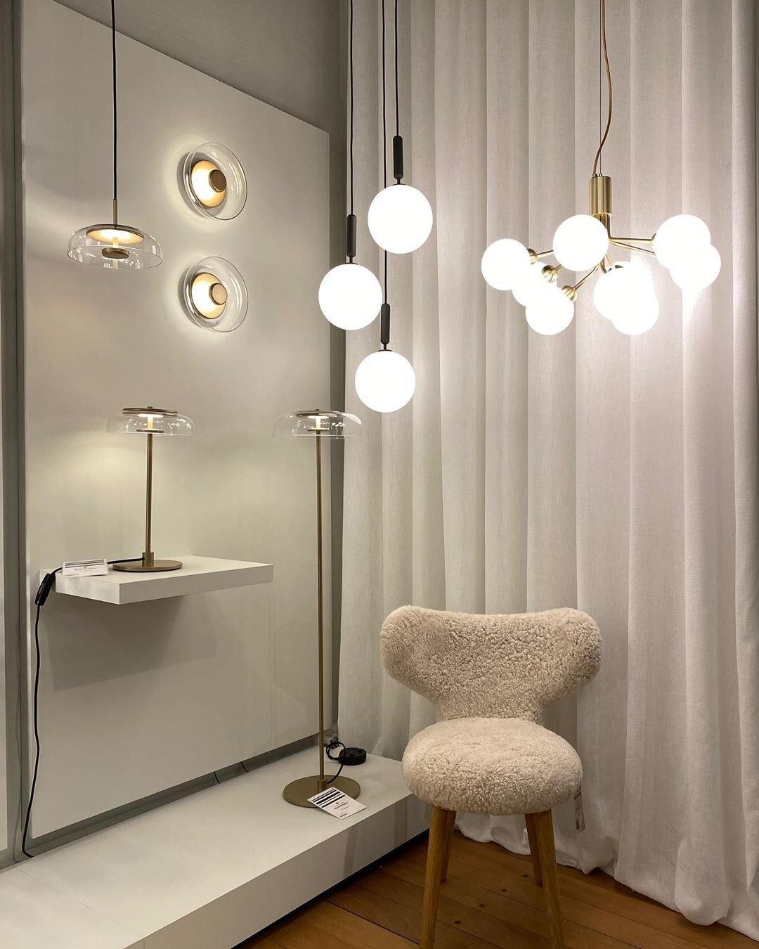 Glass Sphere Cluster Chandelier - Lamp Outdoor