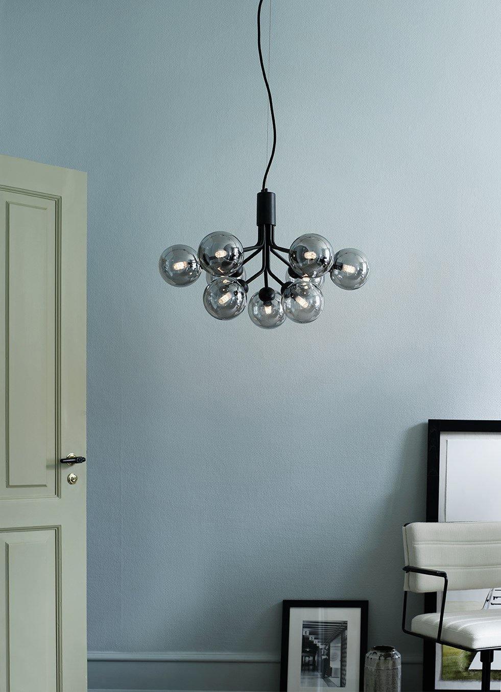 Glass Sphere Cluster Chandelier - Lamp Outdoor