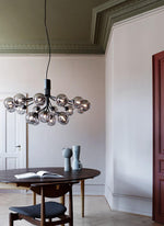Glass Sphere Cluster Chandelier - Lamp Outdoor