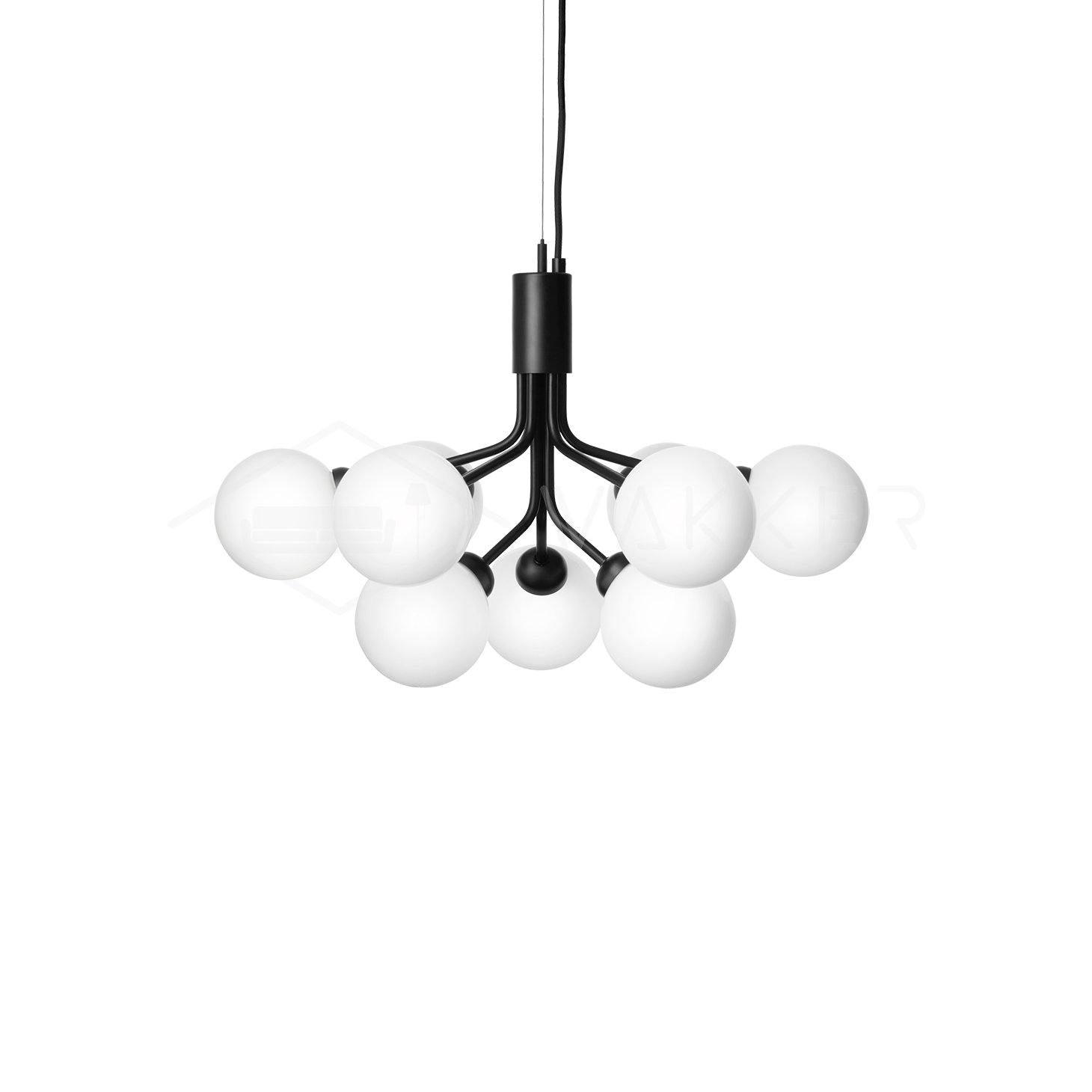 Glass Sphere Cluster Chandelier - Lamp Outdoor