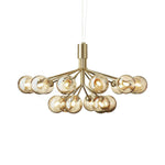 Glass Sphere Cluster Chandelier - Lamp Outdoor