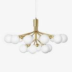 Glass Sphere Cluster Chandelier - Lamp Outdoor