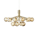 Glass Sphere Cluster Chandelier - Lamp Outdoor