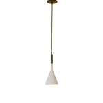 Conical Concrete Pendant Light - Lamp Outdoor
