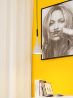 Conical Concrete Pendant Light - Lamp Outdoor