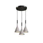 Conical Concrete Pendant Light - Lamp Outdoor