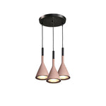 Conical Concrete Pendant Light - Lamp Outdoor