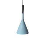 Conical Concrete Pendant Light - Lamp Outdoor