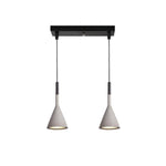 Conical Concrete Pendant Light - Lamp Outdoor
