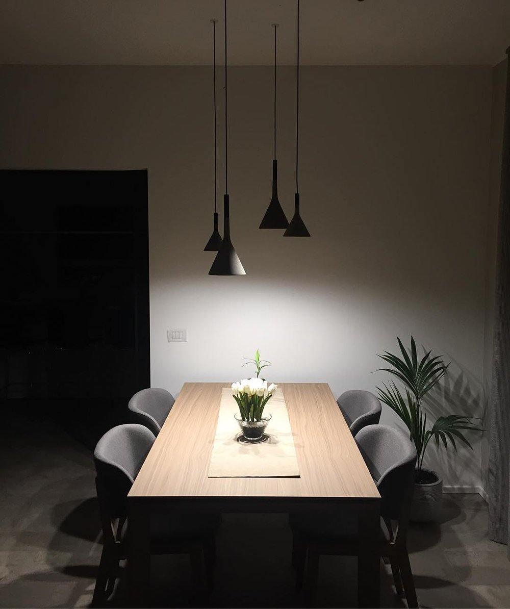 Conical Concrete Pendant Light - Lamp Outdoor
