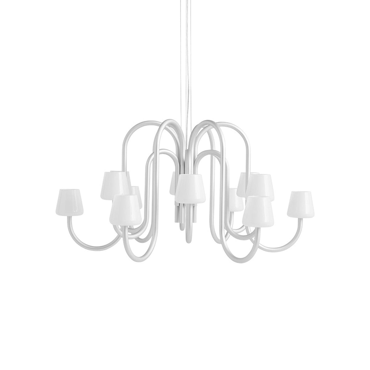 Apollo Contemporary Glass Chandelier