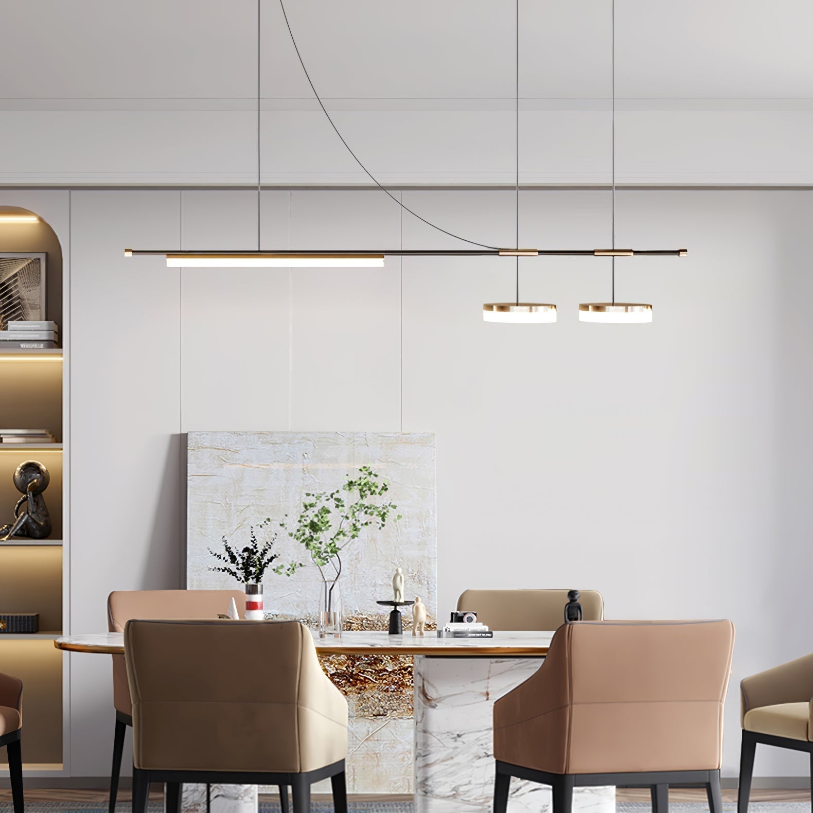 Arc Horizon Island Pendant Light - Lamp Outdoor