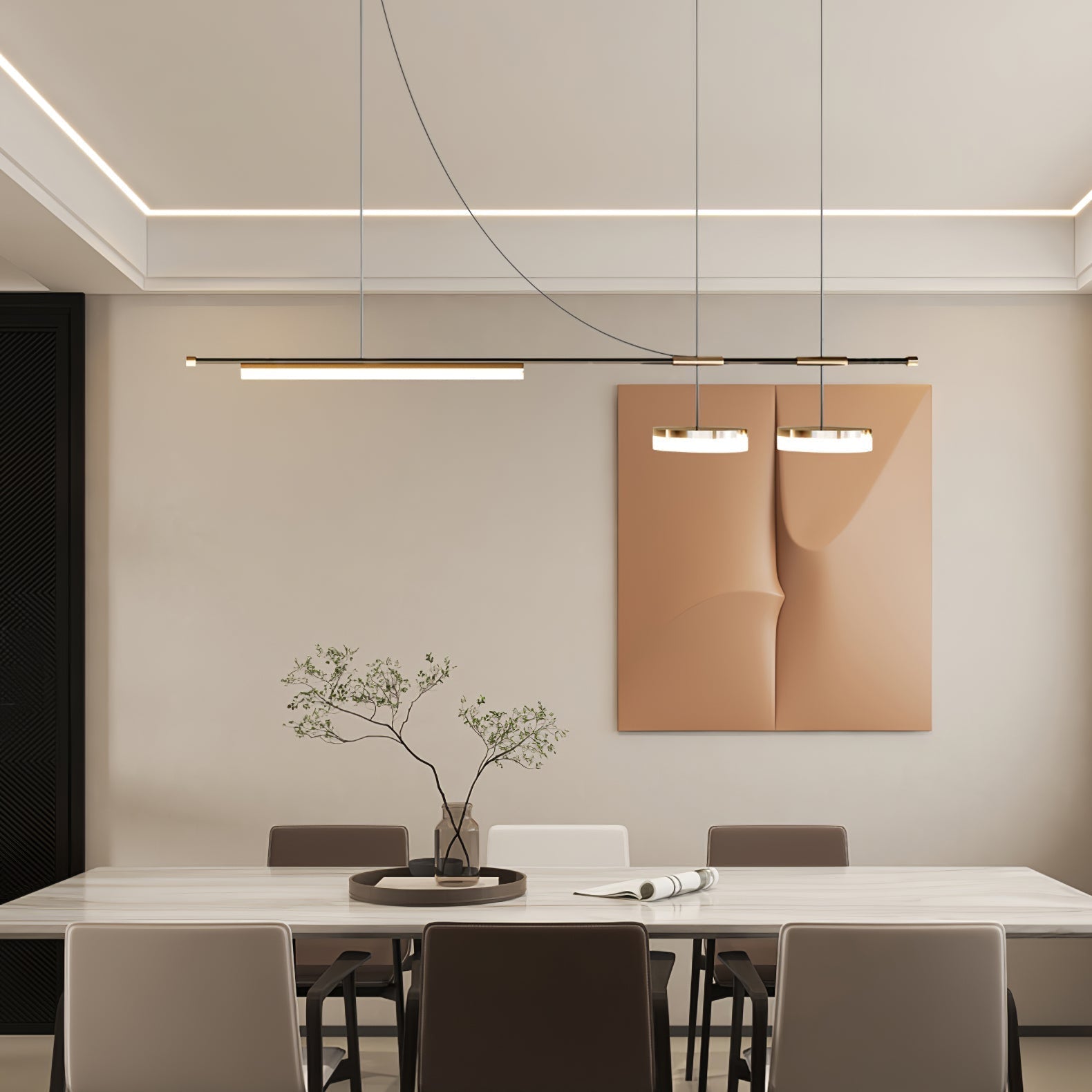 Arc Horizon Island Pendant Light - Lamp Outdoor