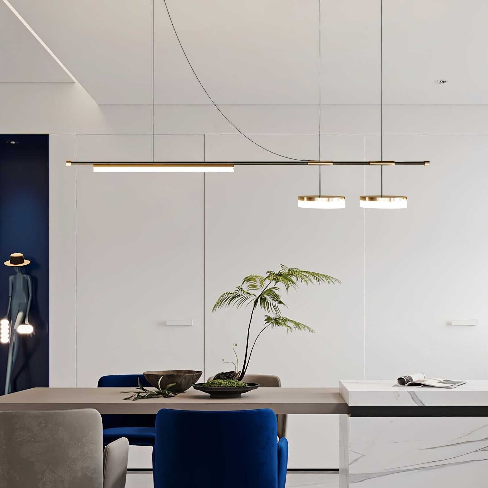 Arc Horizon Island Pendant Light - Lamp Outdoor