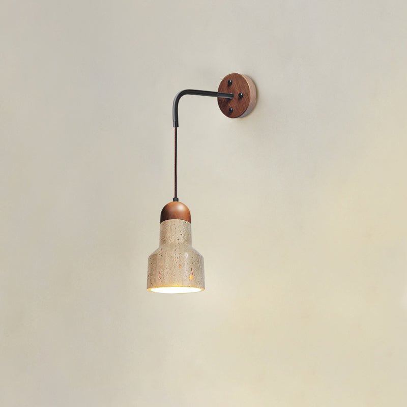 Alcarion Travertine Wall Light - Lamp Outdoor