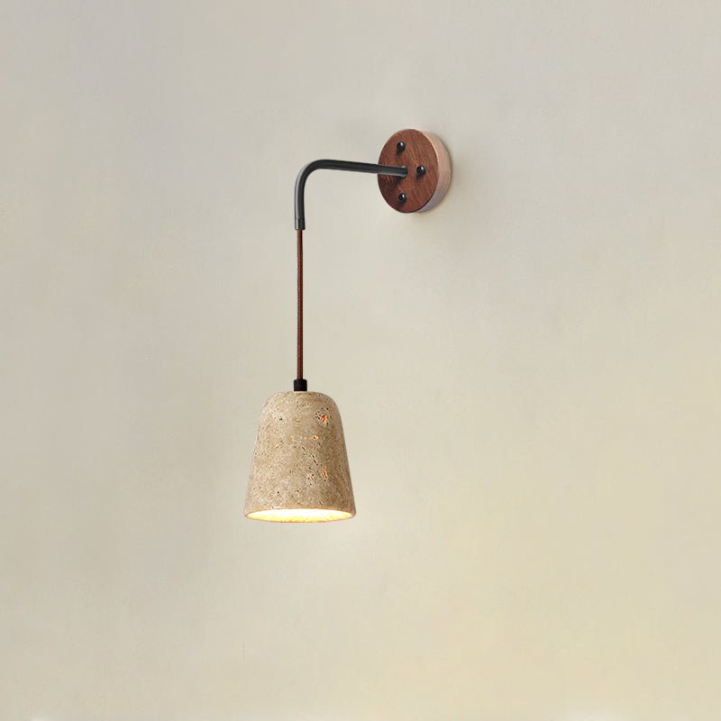 Alcarion Travertine Wall Light - Lamp Outdoor
