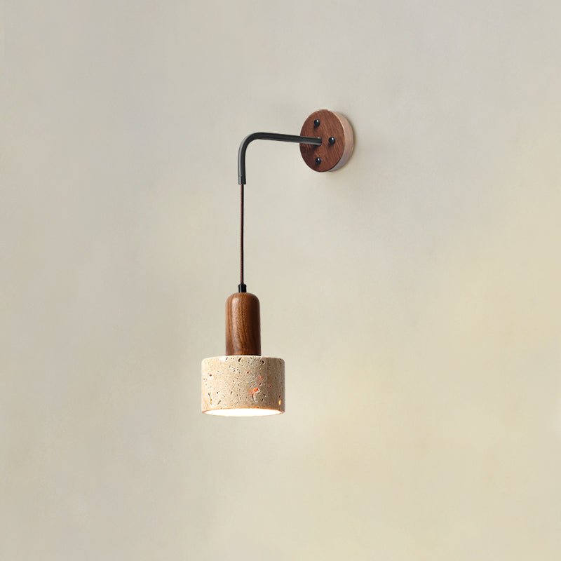 Alcarion Travertine Wall Light - Lamp Outdoor