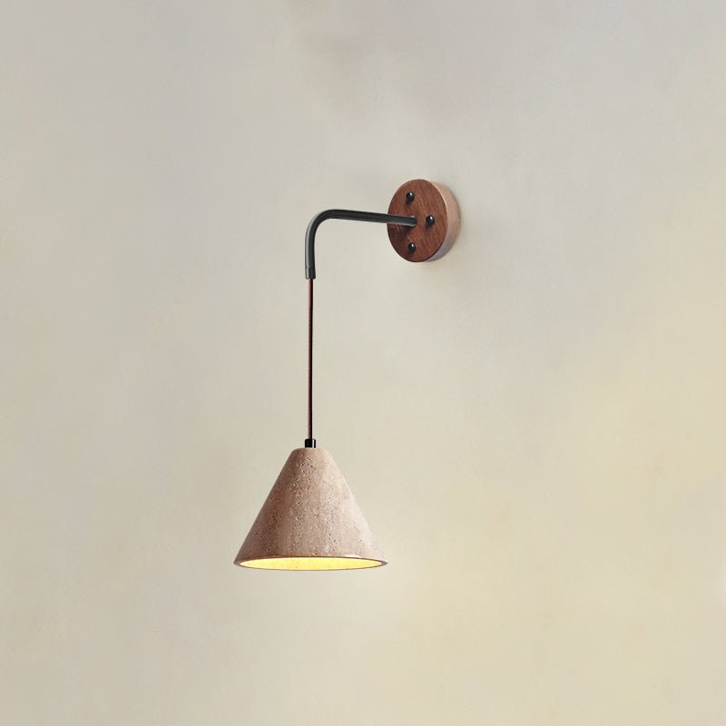 Alcarion Travertine Wall Light - Lamp Outdoor