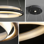 Olvelila Circular Metal Pendant Light - Lamp Outdoor