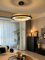 Olvelila Circular Metal Pendant Light - Lamp Outdoor